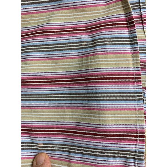 VTG 90s Klaus Boehler Dress Shirt Stripe L 16.5" Neck 32 Sleeve Classic 8913 - Picture 9 of 9